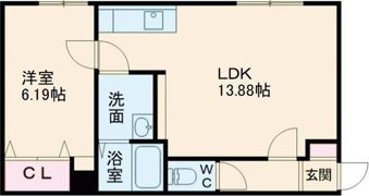 LEMI Ⅱの間取り画像