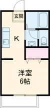 ハイツ パインケープ B棟の間取り画像