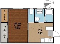 メゾン山一の間取り画像