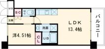 プレジオ今福鶴見の間取り画像