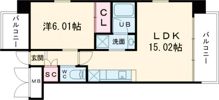 プレジオ今福鶴見の間取り画像