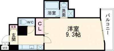 W-STYLE神戸の間取り画像