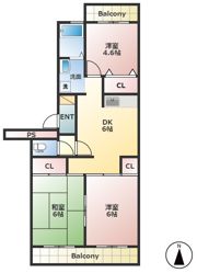 グレースガルデンの間取り画像