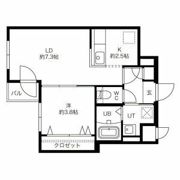 ENCHAN-THE環状通東(アンシャンテ環状通東)の間取り画像