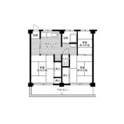 ビレッジハウス西尾2号棟の間取り画像
