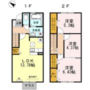 D-roomSAITO Cの間取り画像
