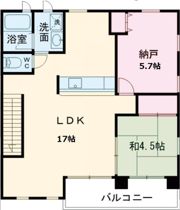 コウジィコートⅠ番館の間取り画像