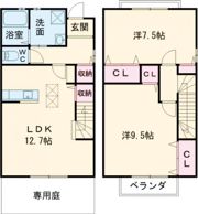 Maison Claire 2番館の間取り画像