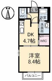 メゾン・エクランタン C棟の間取り画像