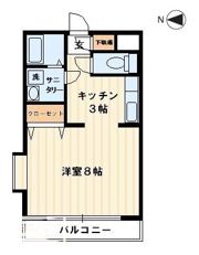 フラワーマンションの間取り画像