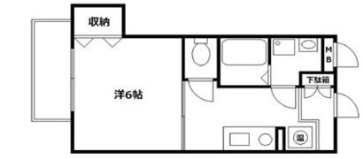 シーガ兵庫の間取り画像
