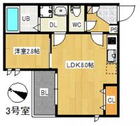 R-Smart Sacrale(サクラーレ）（旧）RS庚午1の間取り画像