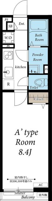 リブリ・橘の間取り画像