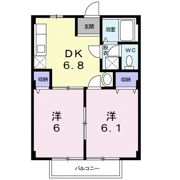ニューシティ房ノ内の間取り画像