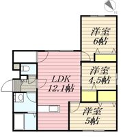 メゾンクー・ドゥ・クールⅥの間取り画像