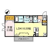 クレシス駅西の間取り画像