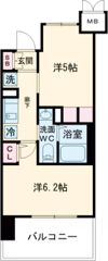 エステムプラザ神戸西Vミラージュの間取り画像