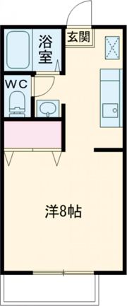 ハイネス本荘の間取り画像