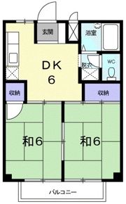 グランデックスAの間取り画像