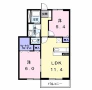 グリーンパークMの間取り画像