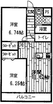 GRACE高千穂の間取り画像