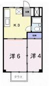 シティハイツジュンの間取り画像