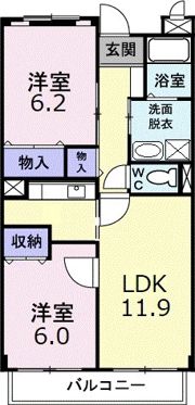 ラフィーネ美術館前の間取り画像