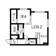 リヒトラーレ円山の間取り画像