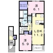 メルヴェーユ Ⅳの間取り画像