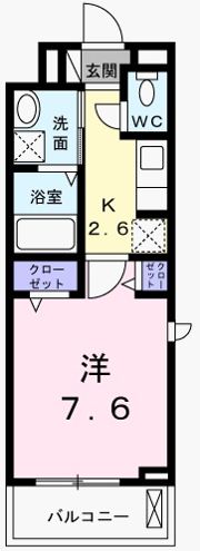 ドルチェ細江の間取り画像