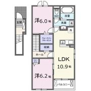 フリーデAの間取り画像