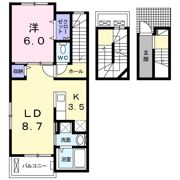フォルテ高柳の間取り画像