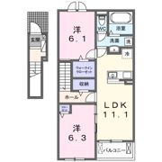 パークヒルズ利根 五番館の間取り画像