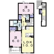 ジェルメⅠの間取り画像