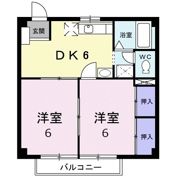 コープリバティSの間取り画像