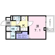プライズコートAKATSUKAの間取り画像