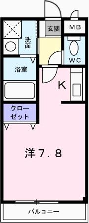 プレッソ新在家の間取り画像