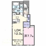 ヴァロア Ⅰの間取り画像