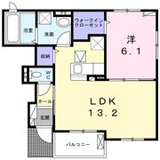 コンフォート長田Ⅱの間取り画像