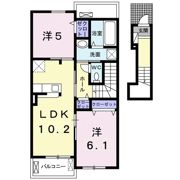 ビリーブ Bの間取り画像