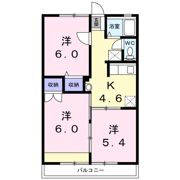 ガーデンヒルBの間取り画像