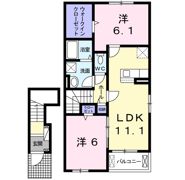 グローヴⅨの間取り画像