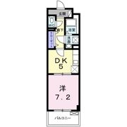ヴィラ デュースの間取り画像