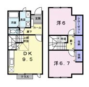 メゾン・サファイアⅡの間取り画像