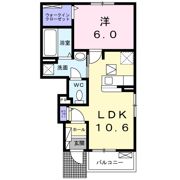 レガリアⅠの間取り画像