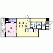 クルール尼崎の間取り画像