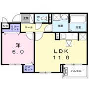 レイアフォレストⅣの間取り画像