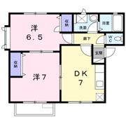 ハイツロワールAの間取り画像