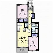 ノース カレント Ⅲの間取り画像