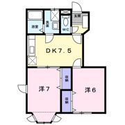 ヌーベル稲木 Aの間取り画像